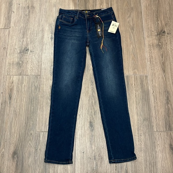 Lucky Brand Girls Jeans Zoe Jeggings Skinny Adjustable Waist Stretchy Comfy Blue - Picture 10 of 13